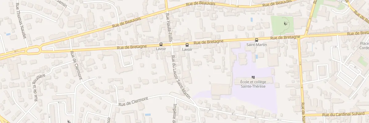 Plan du 103 Rue de Bretagne à Laval