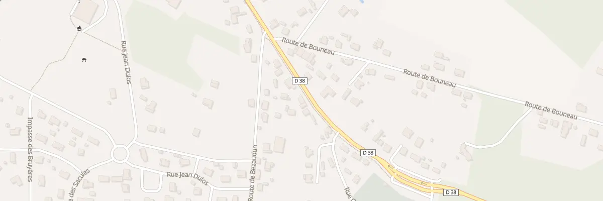 Plan du 682 Rte de Mont de Marsan à Arengosse