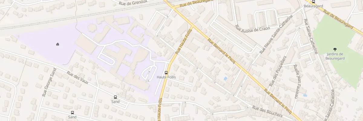 Plan du 45 Rue St-Jean à Laval