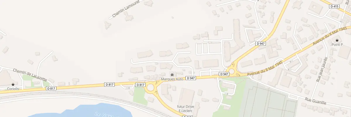 Plan du 36 Av du Huit Mai à Orthez
