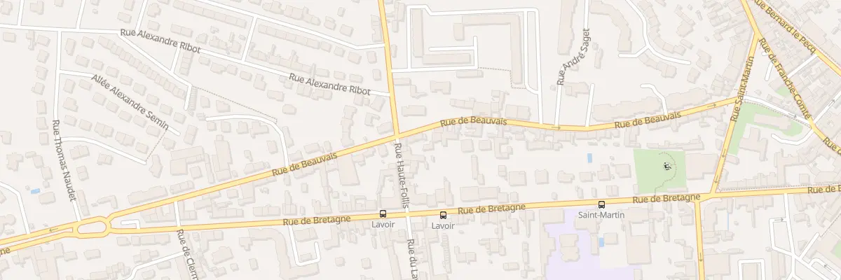 Plan du 73 Rue de Beauvais à Laval