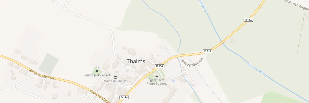 Plan du 4 Imp des Deux Timbres à Thaims