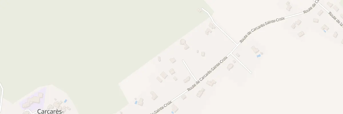 Plan du 1167 Imp de Labère à Carcarès-Sainte-Croix