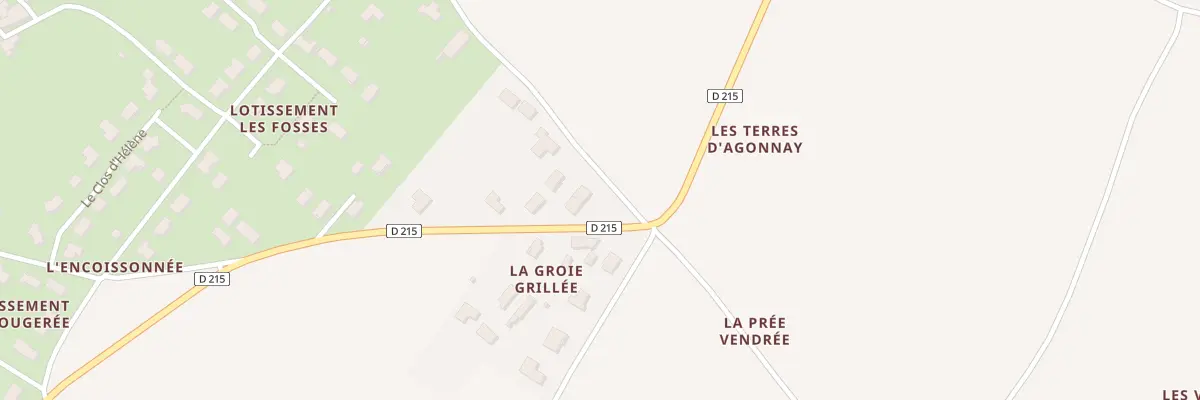 Plan du 5 La Groie Grillée à Bords