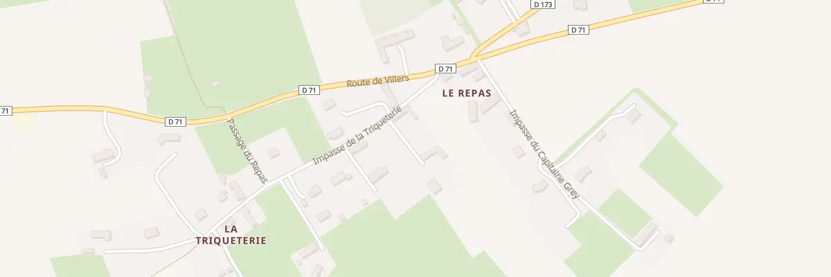 Plan du 5286 Le Repas (Livry) à Caumont-sur-Aure