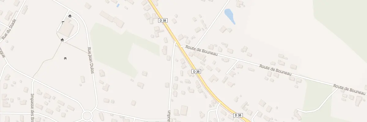 Plan du 592 Rte de Mont de Marsan à Arengosse