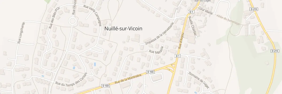 Plan du 7 Rue Metairie à Nuillé-sur-Vicoin