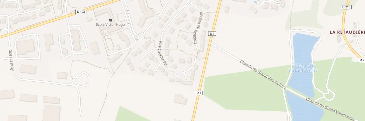Plan du 29 Rue Touche Pin à Nuillé-sur-Vicoin