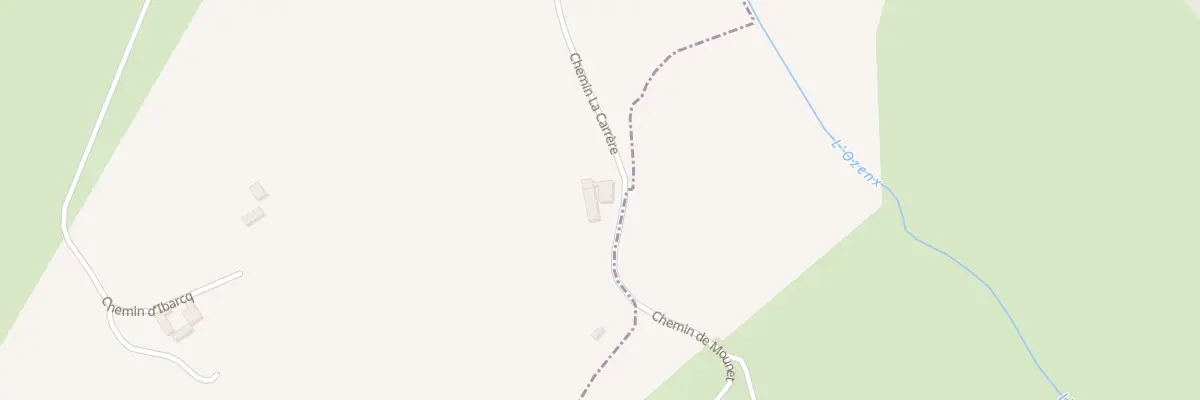 Plan de Che la Carrere à Ozenx-Montestrucq