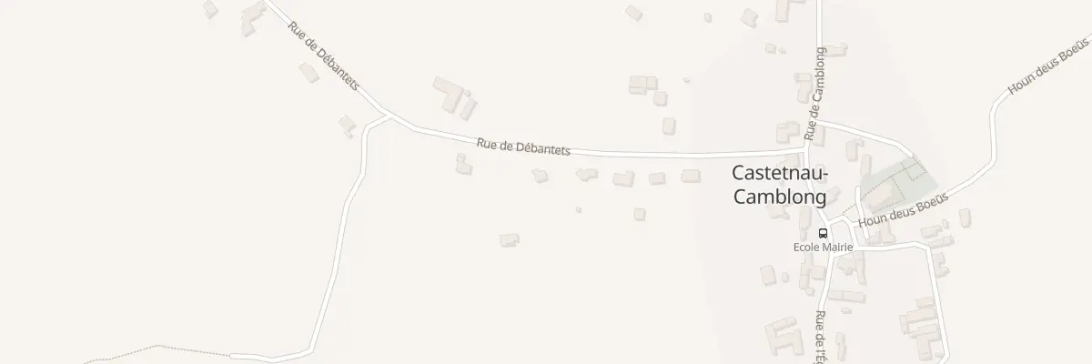 Plan du 11 Rue des Débantets à Castetnau-Camblong