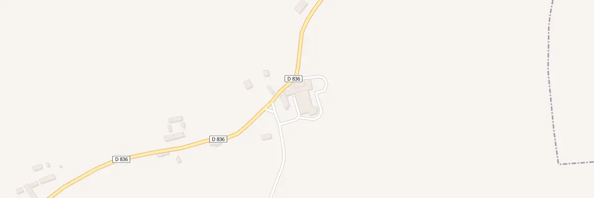 Plan du 6 La Cruchère à Lesbois