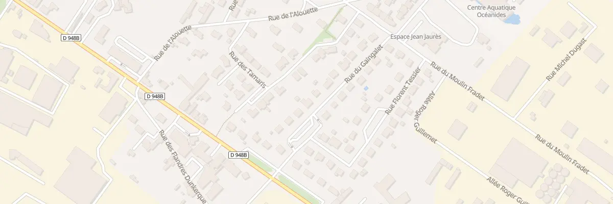 Plan du 9 Rue du gaingalet à Fontenay-le-Comte