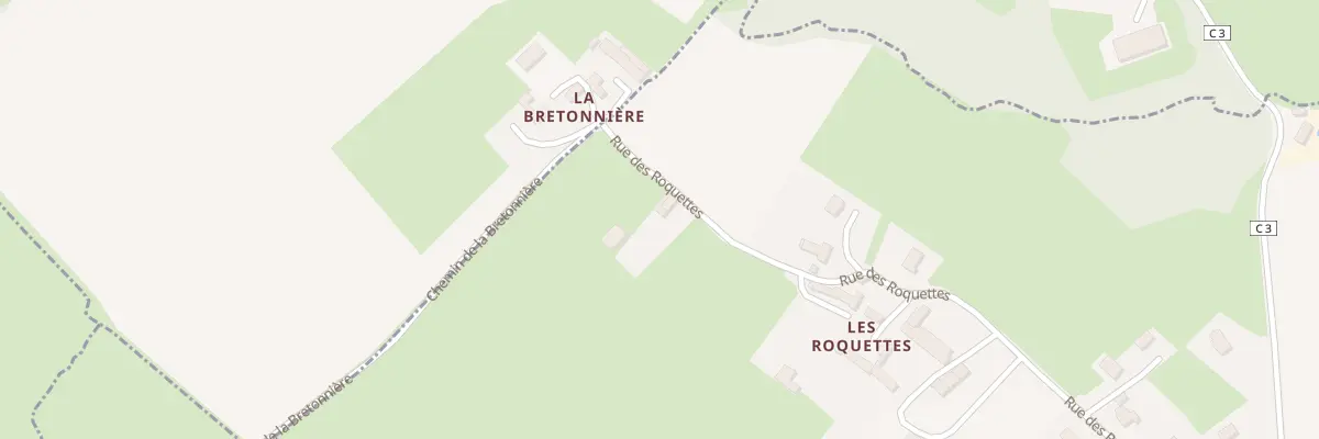 Plan du 11 Rue des Roquettes à Noron-la-Poterie