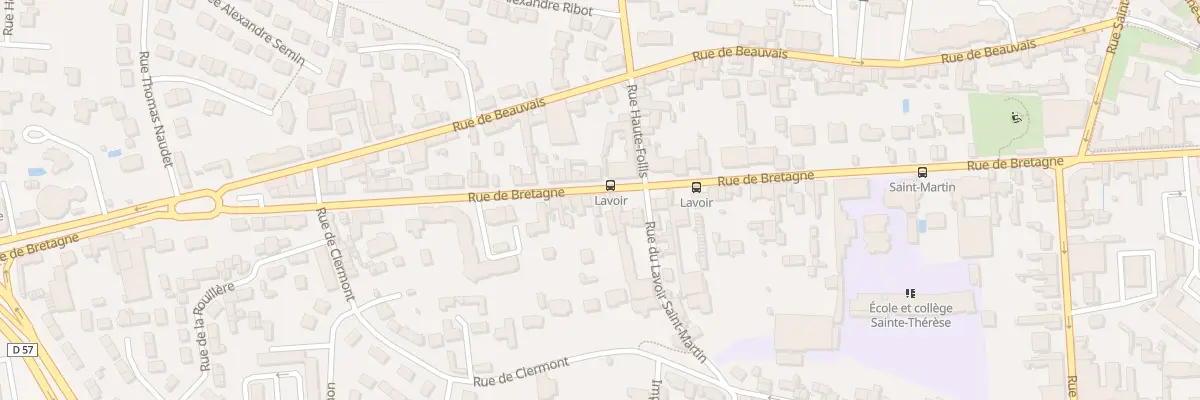 Plan du 119B Rue de Bretagne à Laval