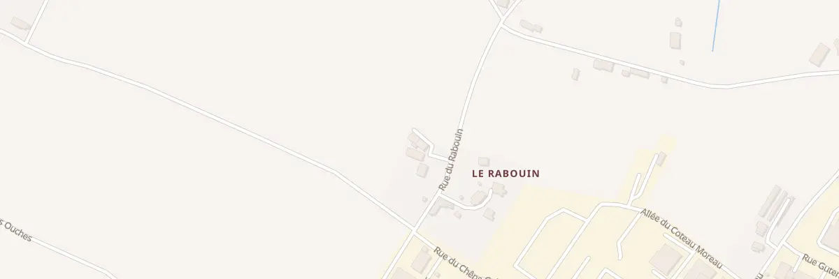 Plan du 934 Rue Rabouin à Chalonnes-sur-Loire