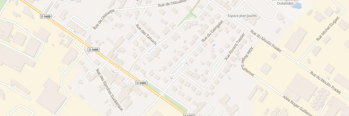 Plan du 7 Rue du gaingalet à Fontenay-le-Comte