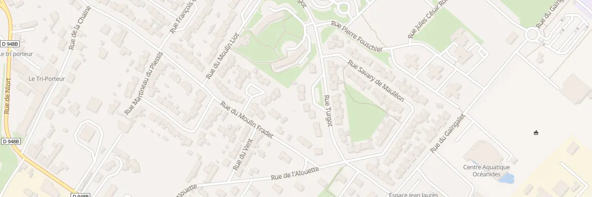 Plan du 11 Rue turgot à Fontenay-le-Comte