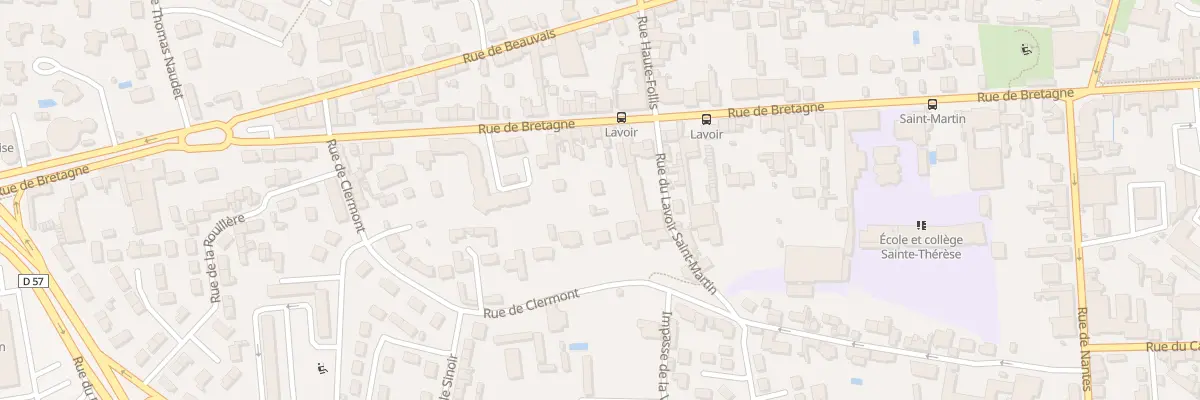 Plan du 123B Rue de Bretagne à Laval