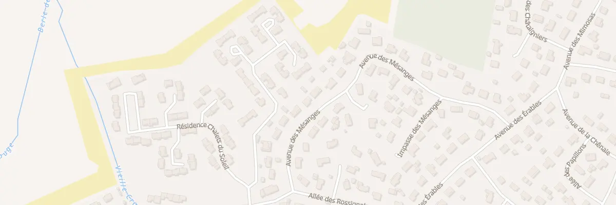 Plan du 34 Av des Mesanges à Martignas-sur-Jalle