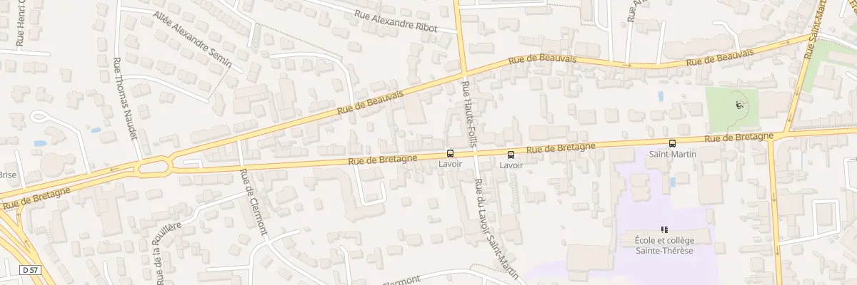 Plan du 122 Rue de Bretagne à Laval