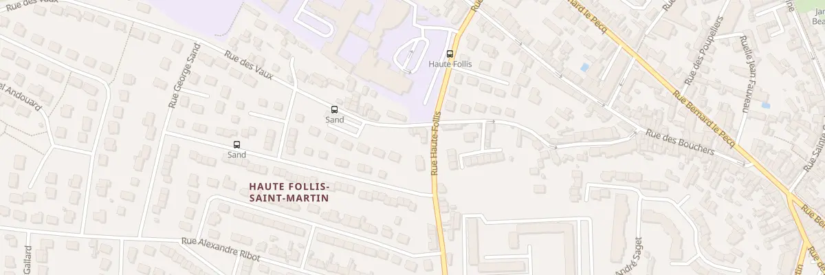 Plan du 3B Rue des Vaux à Laval