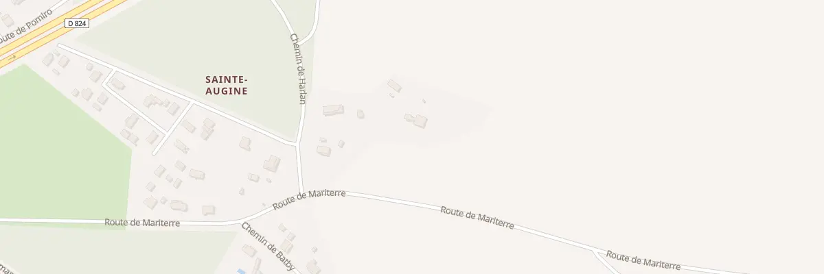 Plan du 457 Rte de Mariterre à Tartas