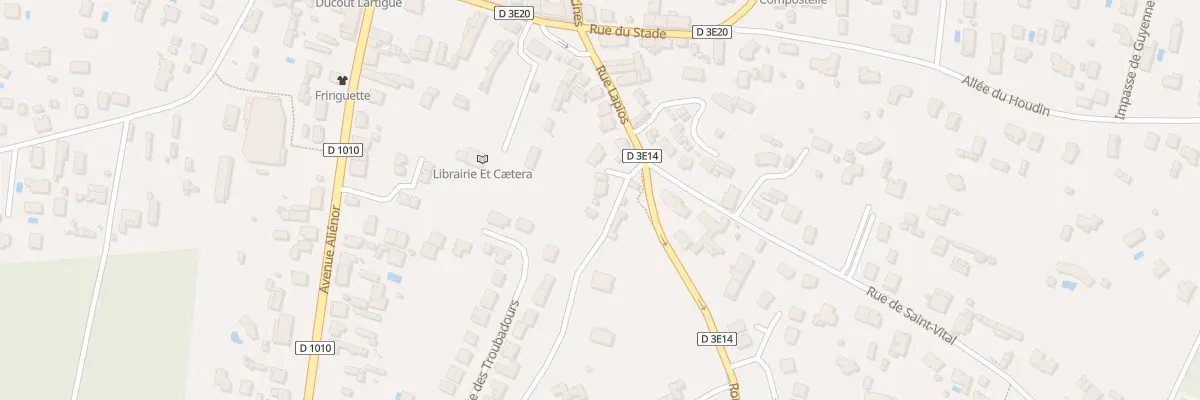 Plan du 18 Rue Lapios à Belin-Béliet