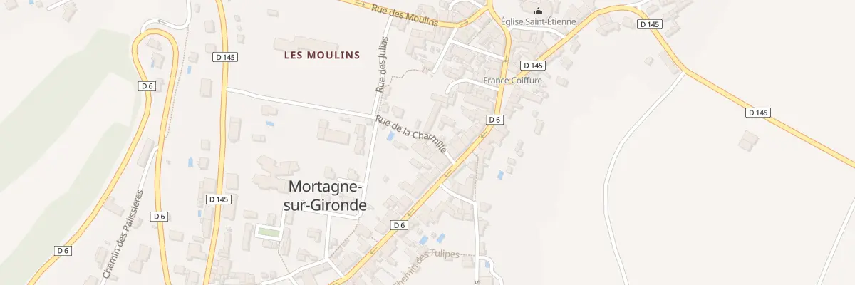 Plan du 3 Rue de la Charmille à Mortagne-sur-Gironde