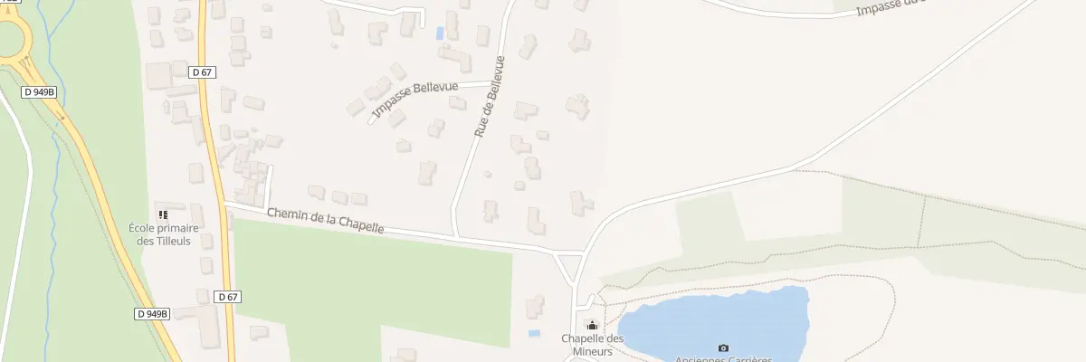 Plan du 15 Rue Bellevue à Cheffois