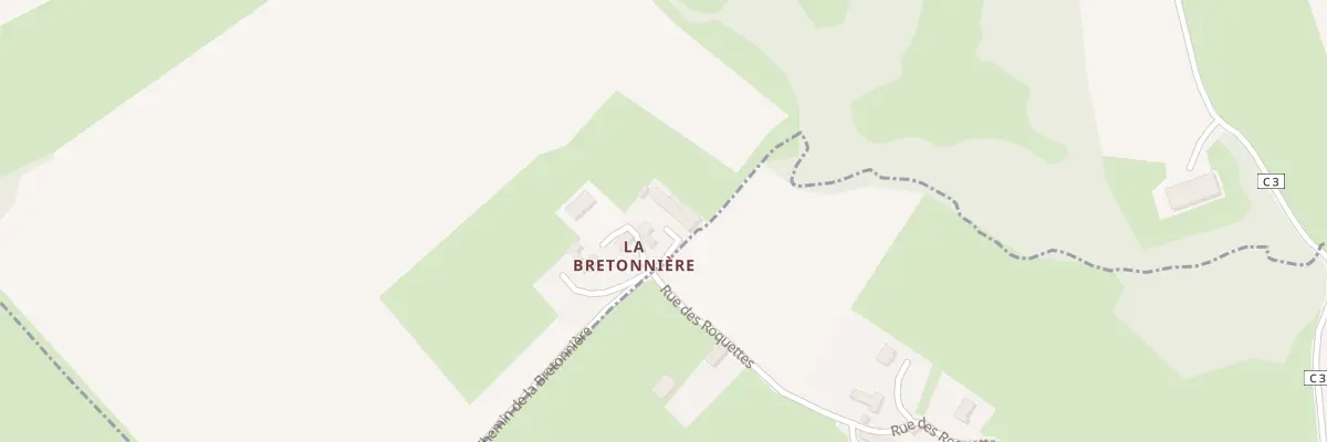 Plan du 5049 La Bretonniere à Agy