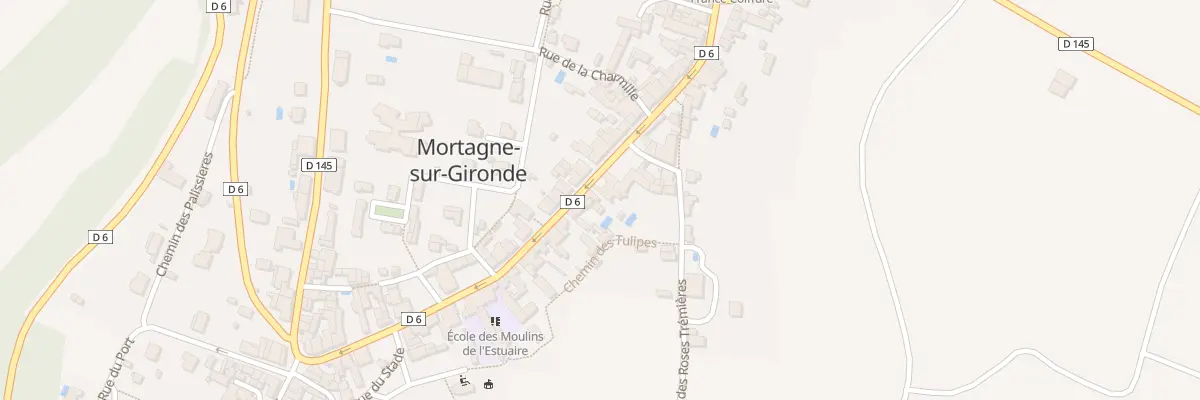 Plan du 5015 Grande Rue à Mortagne-sur-Gironde