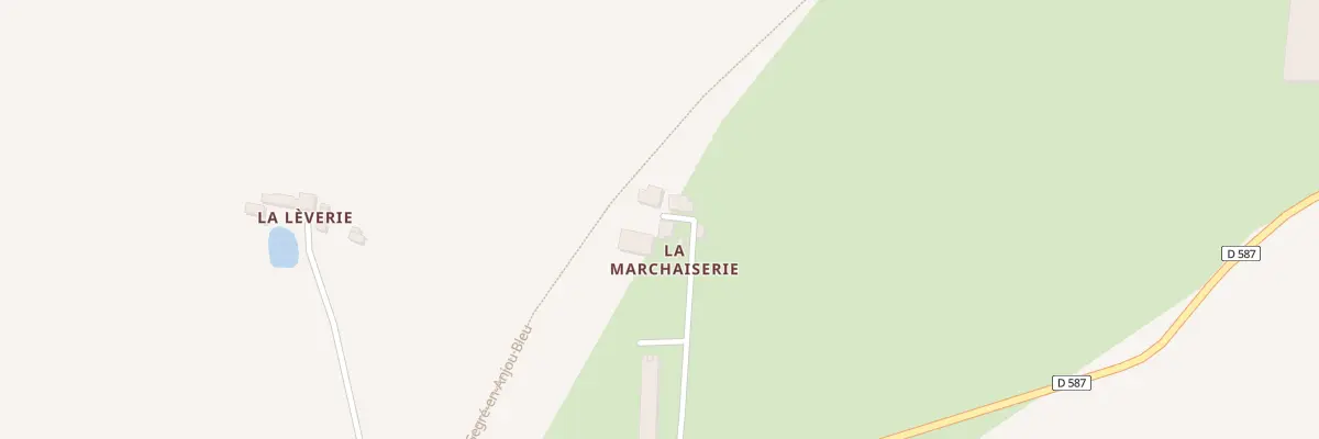 Plan du 1 La Marchaiserie à Chemazé