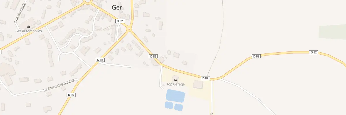 Plan du 17 Rue du Bocage à Ger