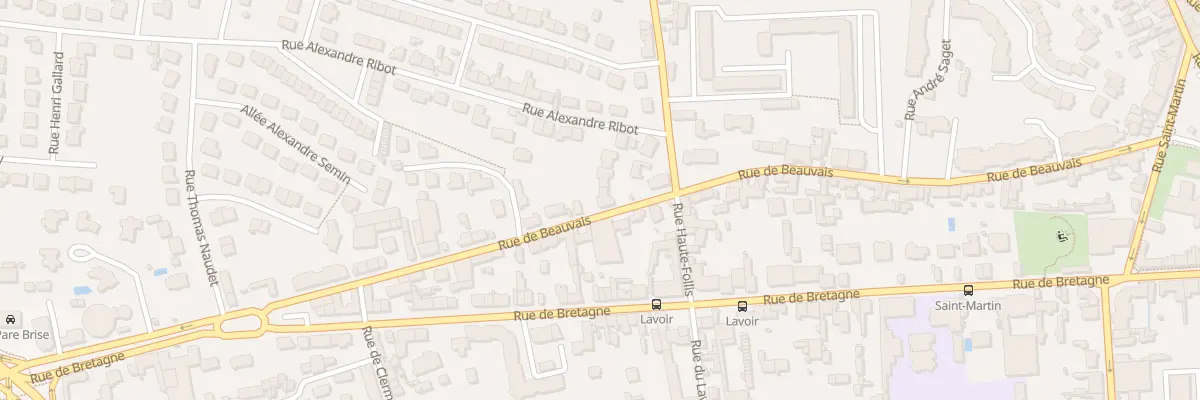 Plan du 82A Rue de Beauvais à Laval