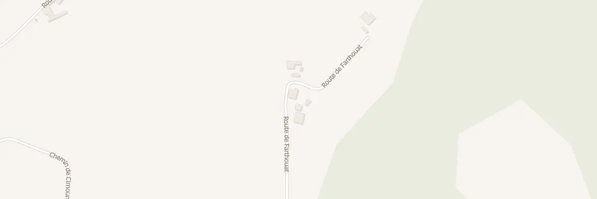 Plan du 996 Rte de Farthouat à Lahosse