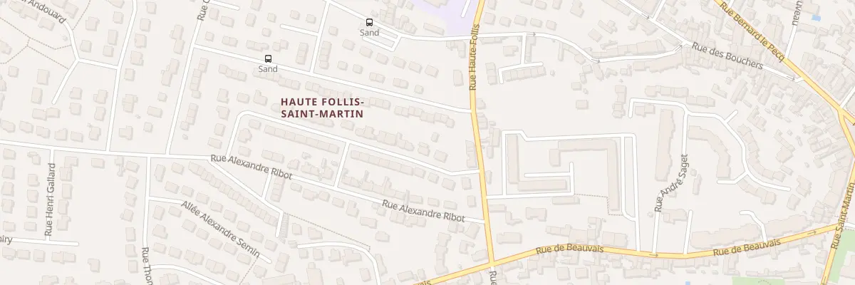 Plan du 12 Rue Adjudant Deslandes à Laval