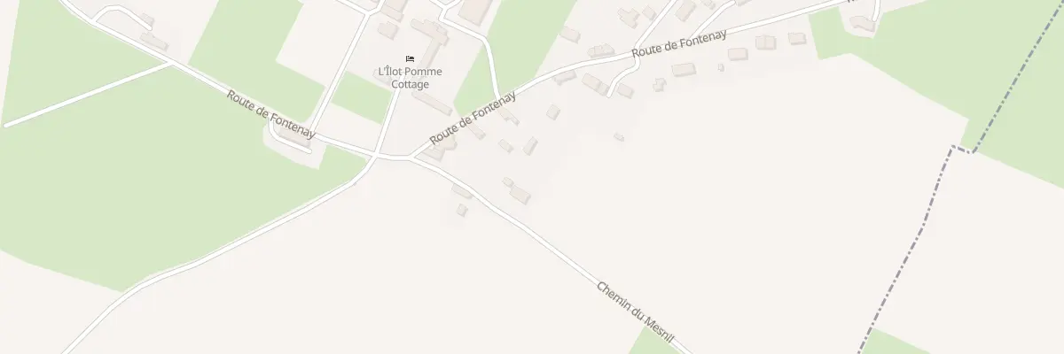 Plan du 3 Che du Mesnil à Campigny