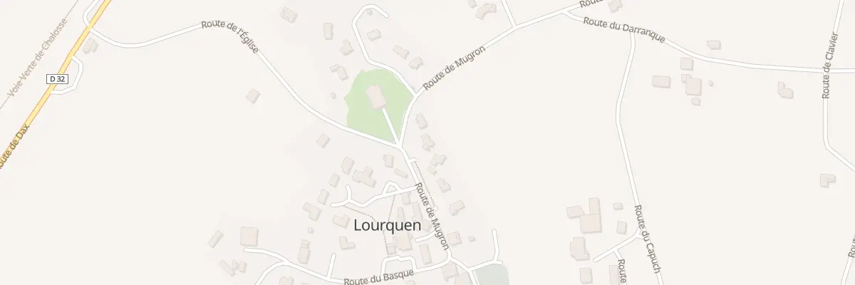 Plan du 130 Rte de Mugron à Lourquen