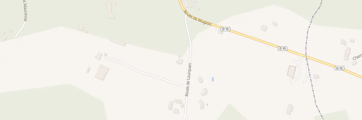 Plan du 138 Rte de Lourquen à Laurède