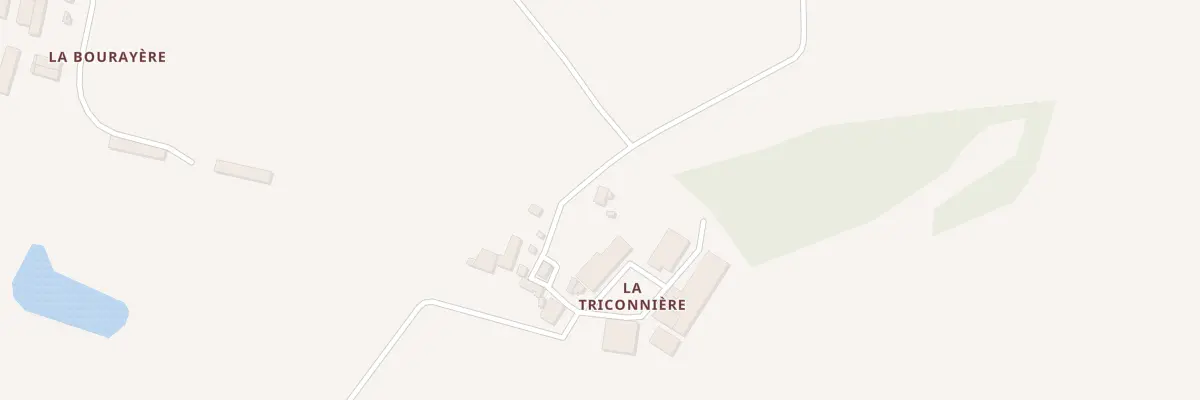 Plan du 1 La Triconnière à Châtillon-sur-Colmont
