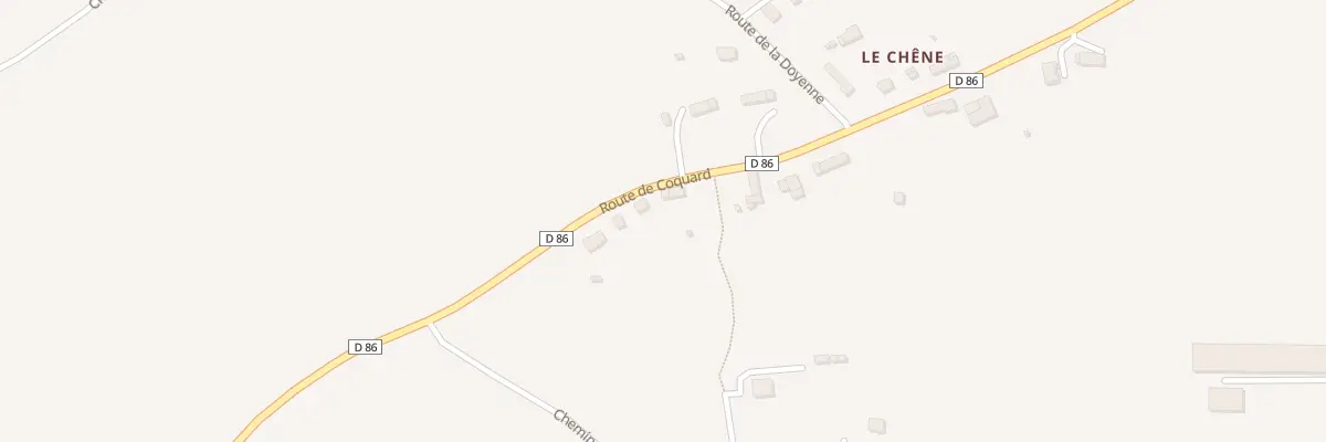 Plan du 23B Rte de Coquard - Viessoix à Valdallière