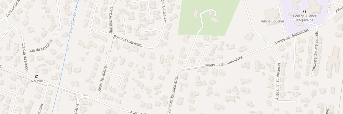 Plan du 9B Av des Sapinettes à Martignas-sur-Jalle