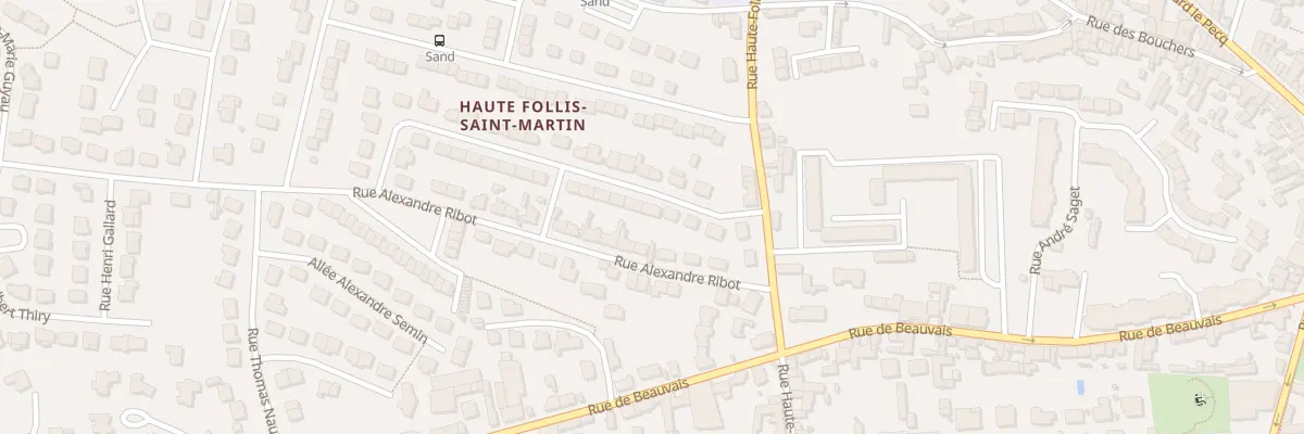 Plan du 17 Rue Adjudant Deslandes à Laval