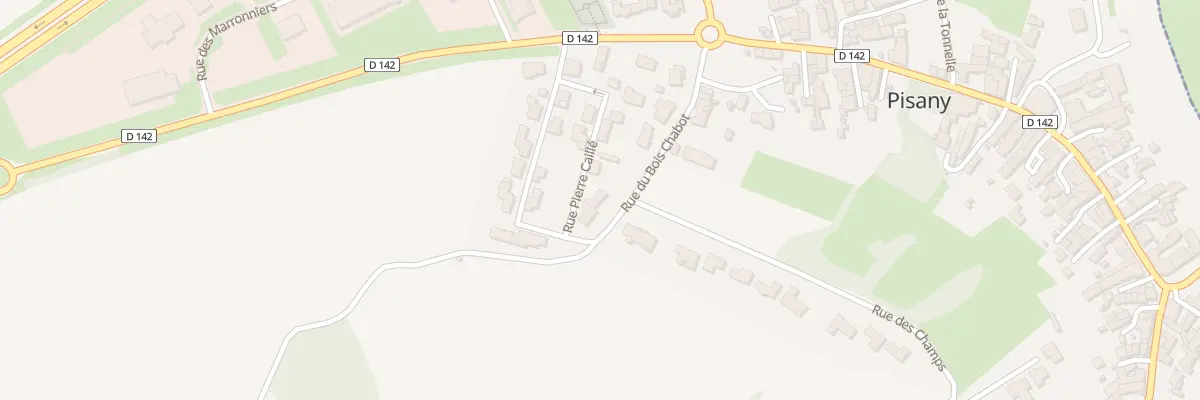 Plan du 9 Rue Pierre Caillé à Pisany