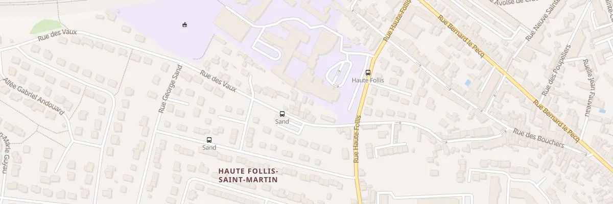 Plan du 14 Rue des Vaux à Laval