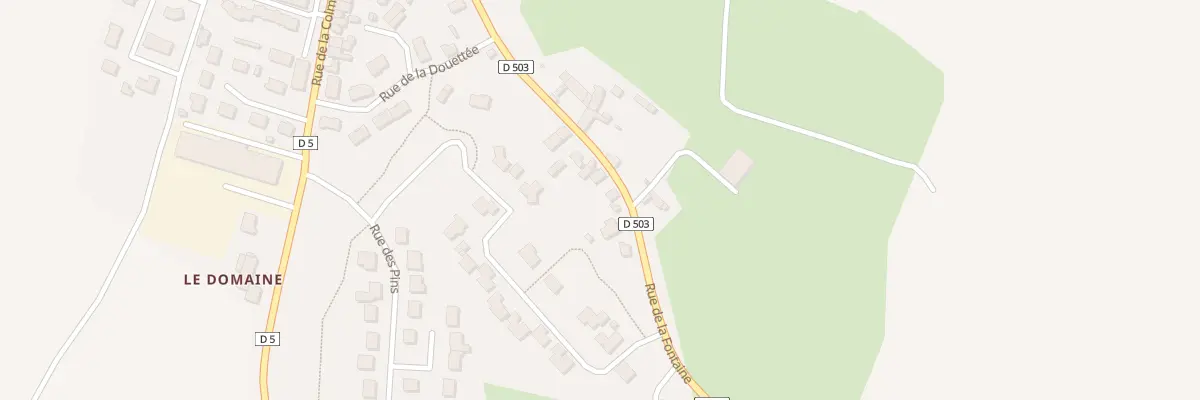 Plan du 26 Rue de la Fontaine à Brecé