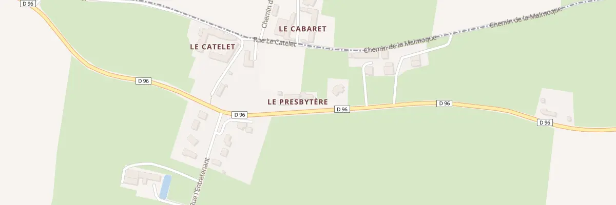 Plan du 5017 Le Presbytere à Cottun