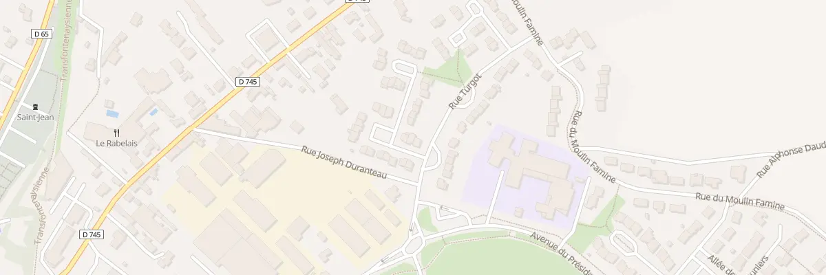 Plan du 4 Rue jean robin à Fontenay-le-Comte