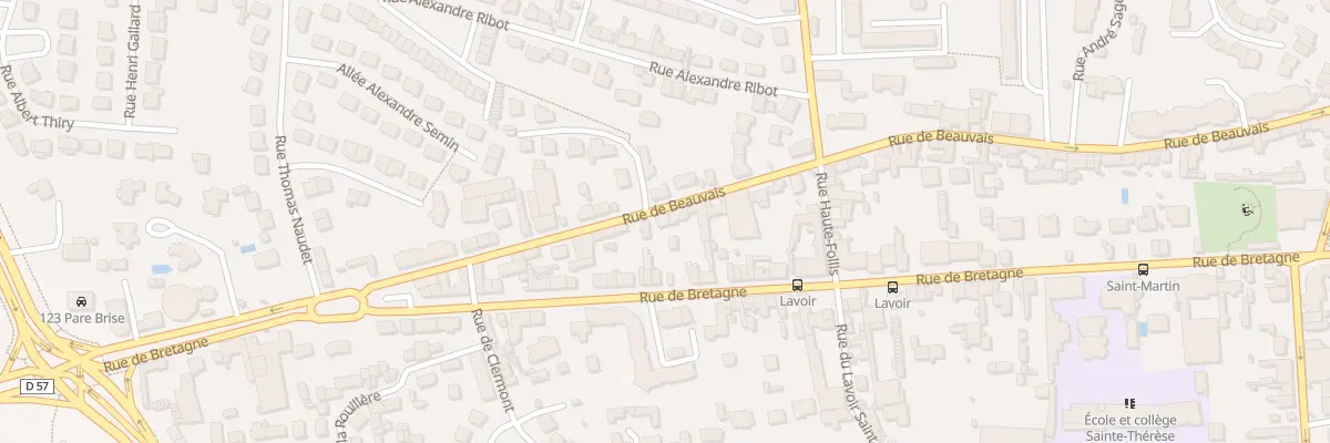 Plan du 101 Rue de Beauvais à Laval