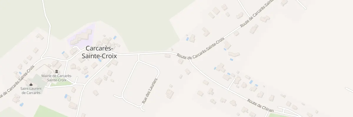 Plan du 910 Rte de Carcarès-Sainte-Croix à Carcarès-Sainte-Croix